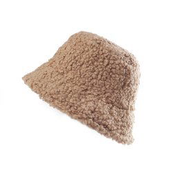 Klobouk oboustranný Teddy, barva 2 béžová oboustranný