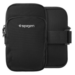 SPIGEN A702 DYNAMIC SHIELD - Černé sportovní pouzdro na ruku - černé