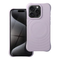 Pouzdro Zephyr Mag Cover iPhone 15 Pro - Fialový