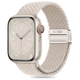 Pletený řemínek Tech-Protect NYLONMAG Apple Watch 1/2/3/4/5/6/7/8/9/SE 38/40/41mm - titanium