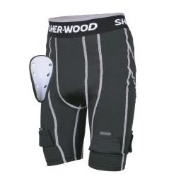 Hokejový suspenzor Sherwood Compression Jock Short SR Senior M = obvod v pase 76-81cm