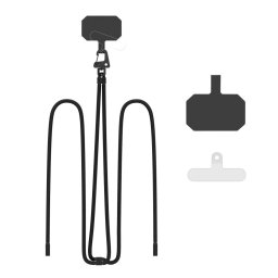Tech-Protect C5S ROPE CROSSBODY Šňůrka / popruh na telefon - Černá