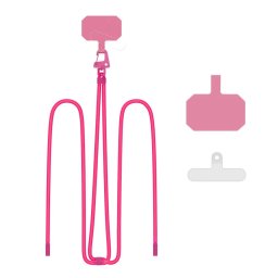 Tech-Protect C5S ROPE CROSSBODY Šňůrka / popruh na telefon - Magenta