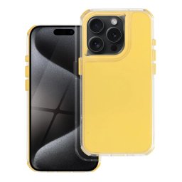 Pouzdro CASE Matrix na Apple iPhone 15 Pro Max - Žluté