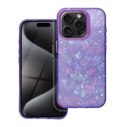 Pouzdro CASE Tutti Frutti iPhone 15 - Fialové