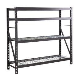 DEMA Bezšroubový kovový regál 4P 225 kg 195,3x61x184 cm 19995D