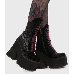 boty dámské KILLSTAR - In A Phase - Black - KSRA011586