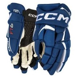 Hokejové rukavice CCM JetSpeed FT6 SR černo-červeno-bílá 14 palců = 36cm - výška postavy 160-180cm