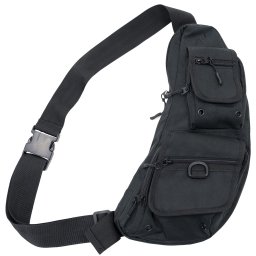 ROTHCO taška CROSSBODY přes rameno ČERNÁ