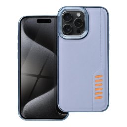 Pouzdro CASE Milano iPhone 15 Pro Max - Modrá