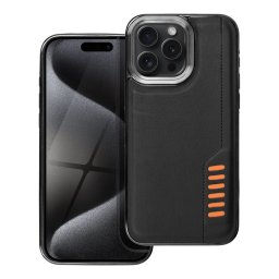 Obal CASE Milano iPhone 15 Pro - Černá