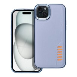 Pouzdro CASE Milano iPhone 15 - Modrá