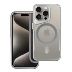 Pouzdro CASE NewZone ErgoFit iPhone 15 - Stříbrný