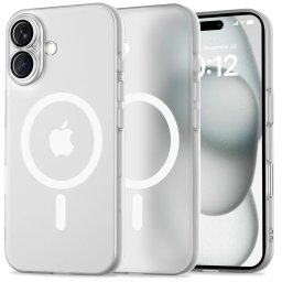 Pouzdro Tech-Protect MagSlim MagSafe iPhone 16 - Matte/White