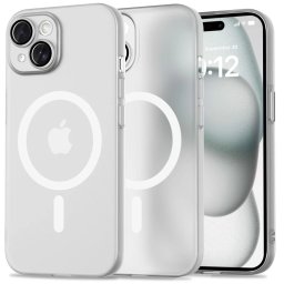 Pouzdro Tech-Protect MagSlim MagSafe iPhone 15 - Matte/White