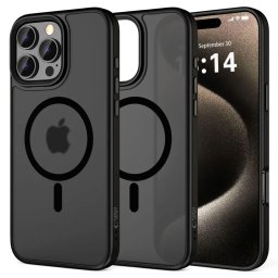 Pouzdro Tech-Protect Magmat MagSafe iPhone 16 Pro - Matte Black