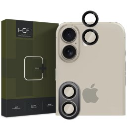 HOFI CamRing Pro+ Ochranná skla na objektivy iPhone 16 Plus / 16 - Černá