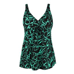 Evelyn Green plavkové tankiny top S136-19 XXL zelená
