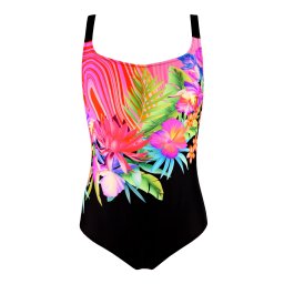Hawai Rose jednodílné plavky s výztuží S1104 XL růžová