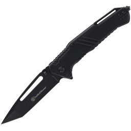 Smith & Wesson nůž zavírací EXTREME OPS hladké ostří tanto ČERNÝ