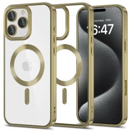 Pouzdro Tech-Protect MagFlex MagSafe iPhone 16 Pro - Satin Gold