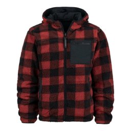 Bunda oboustranná SHERPA SOFTSHELL ČERNO/ČERVENÁ vel. L