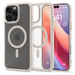 Pouzdro Spigen Ultra Hybrid Mag MagSafe iPhone 16 Pro Max - FROST NATURAL TITANIUM