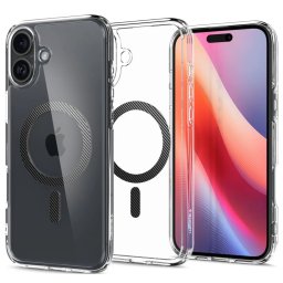Pouzdro Spigen Ultra Hybrid Mag MagSafe iPhone 16 - CARBON FIBER
