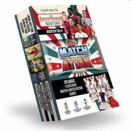 Fotbalové karty Topps Match Attax TCG 2024/25 UCC Booster Tin 4 zelená