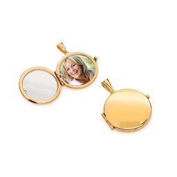 Otevírací kulatý medailon na fotku IZ10483