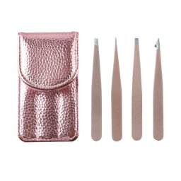 Gaira® Sada pinzet 4814, Barva rose-gold