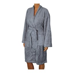 Dream III hřejivý župan RH 16008-2 L šedá