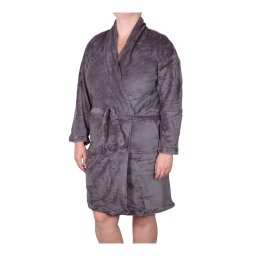 Dream III hřejivý župan RH 16008-2 L šedomodrá