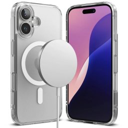 Ringke Fusion Magnetic iPhone 16 - Matte Clear