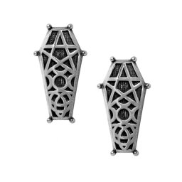náušnice ALCHEMY GOTHIC - Hex Coffin - E480