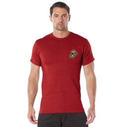 ROTHCO triko USMC DOGS OF WAR ČERVENÉ vel.L