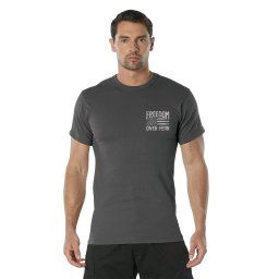 ROTHCO triko FREEDOM OVER FEAR ŠEDÉ vel.3XL