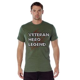 Triko VETERAN HERO LEGEND ZELENÉ vel. L