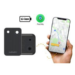 Mini gps lokátor bluetooth ultratenký 85x55x1,8mm (Apple Find My) - Li-on baterie výdrž do 25 měsíců