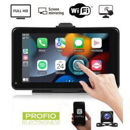 Dotykový monitor do auta 7" Mirror link (zrcadlení obrazu) s WiFi + Bluetooth + FM + zadní kamera