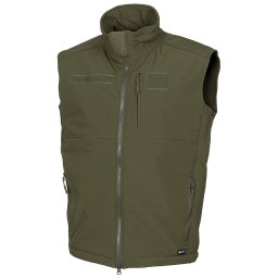 Vesta softshell Allround ZELENÁ vel. XL