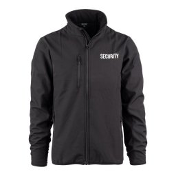Bunda SECURITY softshell ČERNÁ vel. L