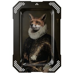 Ibride designové obrazy/ podnosy Le Renard