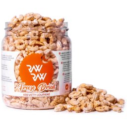 Krevety loupané RAW RAW 60 g - mrazem sušený pamlsek pro kočky a psy