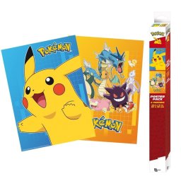 plakát (set 2ks) POKEMON - Colourful Characters - GBYDCO049