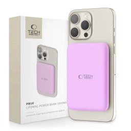 Tech-Protect PB10 LifeMag 5000mAh - Fialová