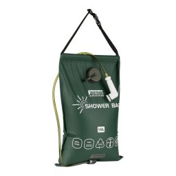 FOSCO sprcha solární PREMIUM 15 litrů TPU ZELENÁ