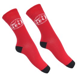 ponožky AC/DC - 50th Logo - ROCK OFF - ACDCSCK09MR