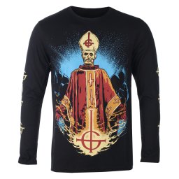 tričko pánské s dlouhým rukávem Ghost - Papa & Radient Ghouls - ROCK OFF - GHOLST43MB