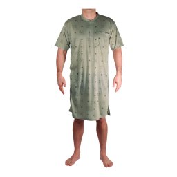 Vašek pánská noční košile 02-DOGTN-02 XXL khaki